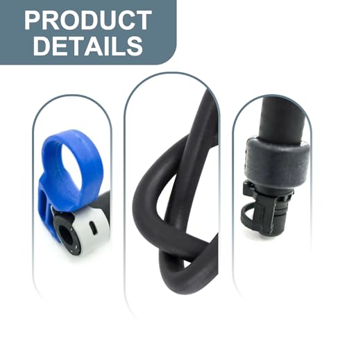 Yumfugu YUMLQSG2400BL- Pack-1 Car Engine Coolant Hose, Coolant Bypass Hose Inlet Hose, Car Replacement Radiator Hoses Oem #13251447 13408385 thumb #2