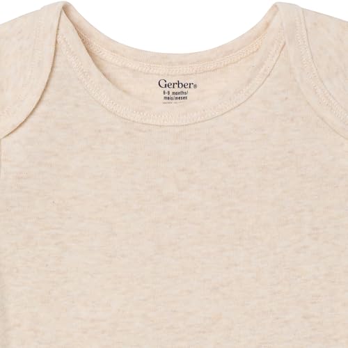 Image of Gerber Baby Girls' 8-pack Short Sleeve Onesies Bodysuits