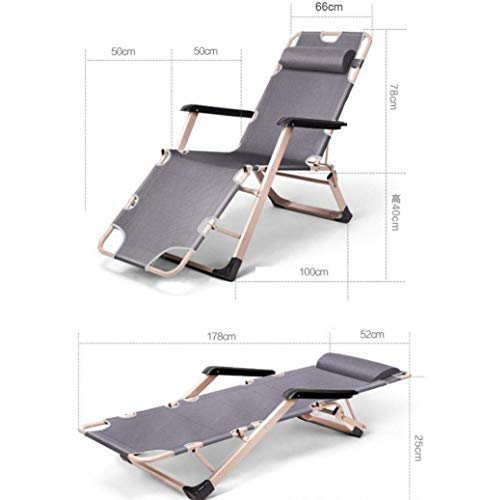 Chaise de balcon à bascule et fauteuil de jardin pliable grand confort