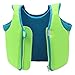 dPois Kids Swim Floatation Jacket Swim Vest Toddler Training Vest for Boys Girls Outdoor Drowning Prevention Practice Green 6-9
