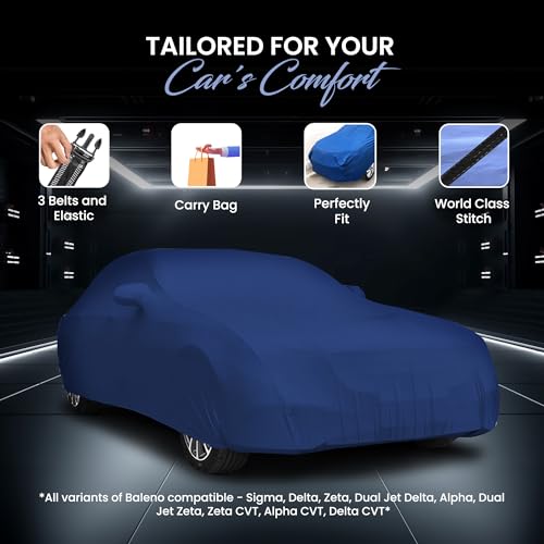 Image of Autofy TUFF Car Cover for Maruti Suzuki Baleno [Year 2015 Onwards] - Dust & UV Proof Waterproof Car Cover