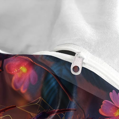 Housse de couette microfibre super douce araignée mystique 3D - 8