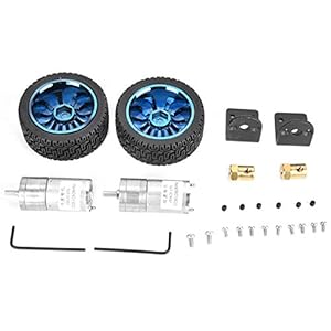 2 Sets van 25GA370 4mm Aswiel Kit DC 6V 280rpm met DC Reductiemotor Montagebeugel voor Smart Robot DIY