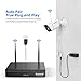 Wireless Security Camera System, 1080P Firstrend 8CH Wireless DVR System with 4 pcs Security IP Camera and 2TB Hard Drive Pre-Installed Night Vision Remote Monitoring Indoor