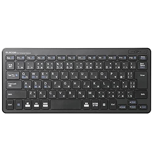 ELECOM 折りたたみBluetoothキーボード シリコンキー iPhoneiPad対応 英字配列 ブラック TK-FBS039EBK tf8su2k Amazon.co.jp: ELECOM 折りたたみBluetoothキーボード シリコン