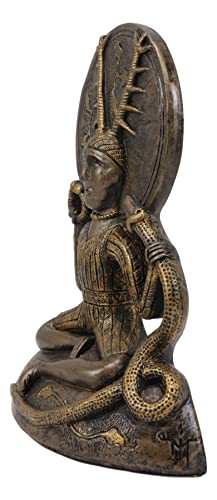 Estatua Céltica Dios Cornudo Herne Cernunnos con Ciervo 6.25 in miniatura 6