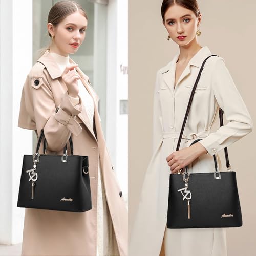Image of Womens Purses and Handbags Shoulder Bags Ladies Designer Top Handle Satchel Tote Bag