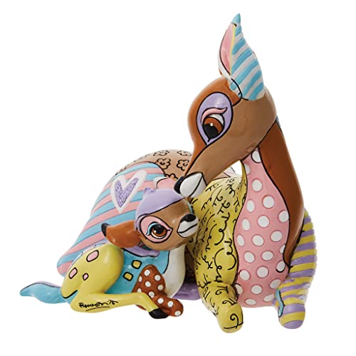 Enesco 6010318 Disney By Romero Britto Bambi And Mother Figurine thumb #2