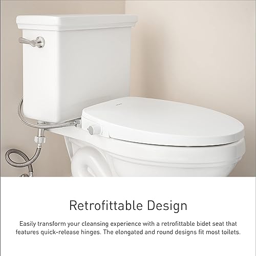 Moen EB500 Moen White 2-Series Standard Non-Electronic Bidet Seat thumb #1