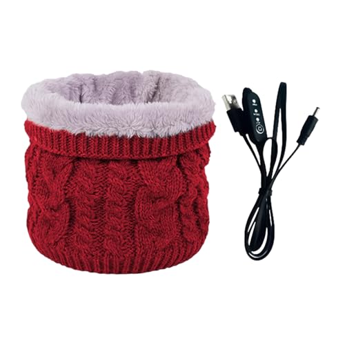 Bufanda térmica eléctrica para esquí y nieve con calor ajustable suave 6