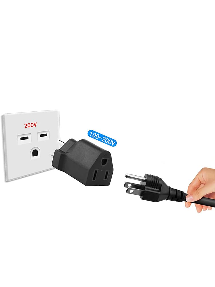 Amazon | Yirdapall 100V変換 15A 日本仕様200Vプラグ変換100V電源