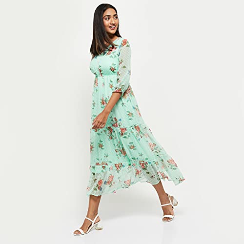 Image of Max Women Floral Printed Midi Dress