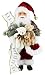 Windy Hill Collection 16" Inch Standing Teddy Bear Santa Claus Christmas Figurine Figure Decoration 16801