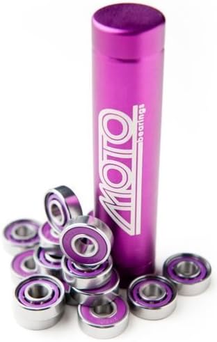 Moto Deluxe Bearings - Moto Derby Skate Bearings - 8mm