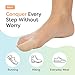 ZenToes Fabric Toe Protectors | Promotes Skin Hydration & Blister Prevention | Medical-Grade Gel Lining | Washable & Reusable Corn, Callus & Ingrown Toenail Relief Between Toes | Large, 5-Pack