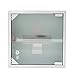 Produktbild Mack Medizinschrank Arzneischrank Medikamentenschrank Hausapotheke aus Edelstahl, 30 x 30 x15cm Tip on Automatik, Montagematerial und 2 Schlüssel Inclusive, 2 Fächer