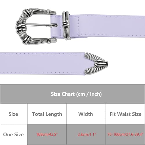 Women's Belts Personality Buckle Popular Fashion Versatile Decorative Belt for Dresses Blouse4