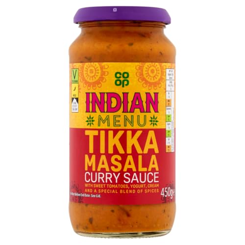 Co-op Indian Menu Tikka Masala Curry Sauce 450g