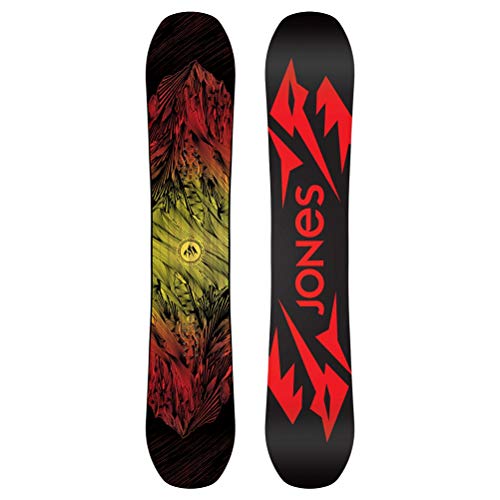Jones Snowboards Mountain Twin Snowboard One Color, 167cm Wide