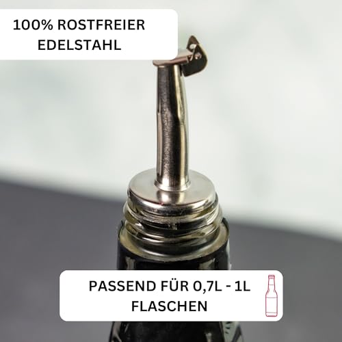 Ölspender Westmark 2 Ausgießer für Spirituosen, Öl und Essig