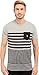 U.S. Polo Assn. Men's Engineered Stripe Crew Neck Pocket T-Shirt