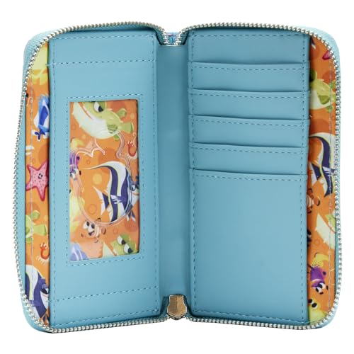 Loungefly Pixar Moments Finding NEMO Tank Zip Around Wallet4