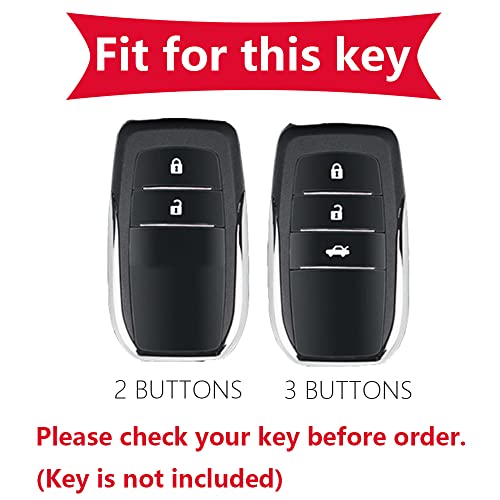 Coque de clé Toyota Yaris Cross Rav4 Aygo GR protection Keyless - 2