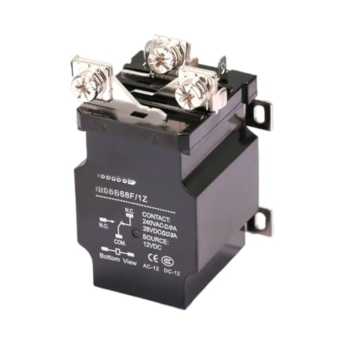 Relais 68F/1Z évite les surcharges électriques en 80A compatible DC24V AC220V