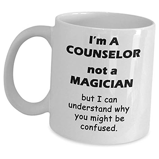 Porcelain Mug Consejero Regalos Divertidos Y Lindos Soy Un Consejero, No Un Mago Taza De Regalo Especial Asesor Consultor Asesoría Escolar Apreciación Taza De Porcelana Taza De Cerámica Taza De C