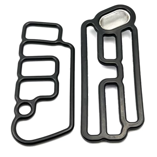 Image of FainWan Cylinder Head VVT VTEC Solenoid Spool Valve Gasket Compatible with RDX Accord Crosstour Odyssey Pilot 3.5L 15815-R70-A01,15845-R70-A01,918-056