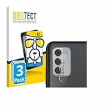 BROTECT (3 Stück Schutzglas für Nokia G42 5G (NUR Kameraschutz) Schutzfolie Made in Germany Panzer Folie Glas Bildschirmschutz [ 9H, Anti-Fingerprint]