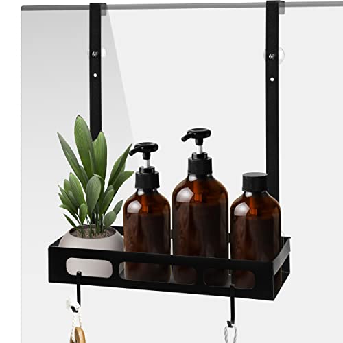 Celeko Home | Duschablage zum Hängen - Edelstahl Duschkorb mit 2 Haken -...