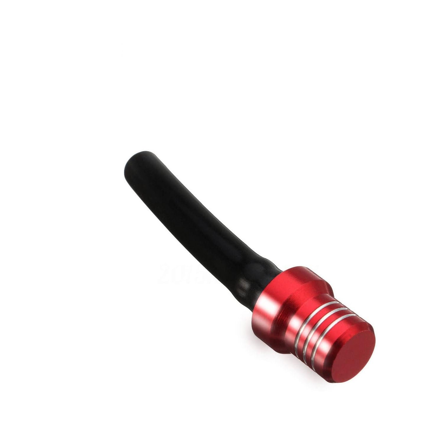 Geardrivex Red Fuel Petrol Tap Switch Motorcycle Gas Fuel Cap Single Way Valves Vent Breather Hoses Tubes Fit For Motocross Atv Quad Dirt Pit Bike(Red)