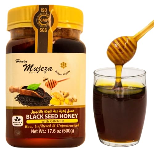 Miel de Semilla Negra con Jengibre 500g miniatura 1