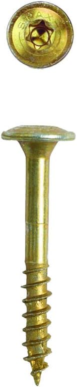 SPAX 4281020400404 lag-Screws, 8 x 1-1/2", Yellow