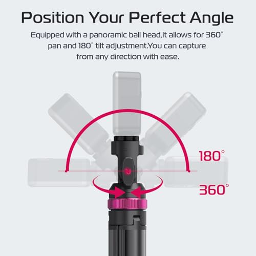 ULANZI MT-89 Trépied de Lampe en Aluminium, 208cm trépied Extensible Portable, Support pour Appareil Photo et éclairage, pour Studio Photographie Extérieure Lumière Anneau Flash Boîte à lumière – Image 6