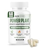 Adaptogenic Mushrooms with Cordyceps & Rhodiola – Daily Blend with Zinc, Selenium & Boron –Vegan Mushroom Capsules Supplement for Active Lifestyles – No Fillers or Additives – 60 Count