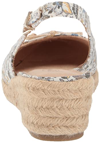 Lifestride Women's Keepsake Loafer, Green Multi Floral, 7.5 Wide #TOP2