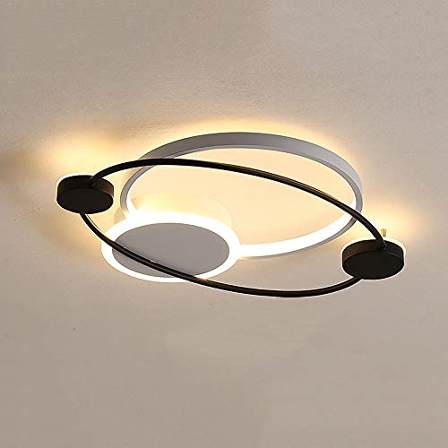 Lampe de plafond LED 3000K non réglable gris mat style nordique
