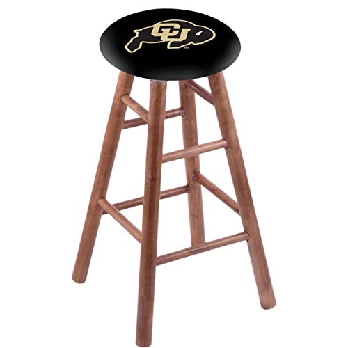 Holland Bar Stool Co. Maple Counter Stool in Medium Finish with Colorado Seat by The