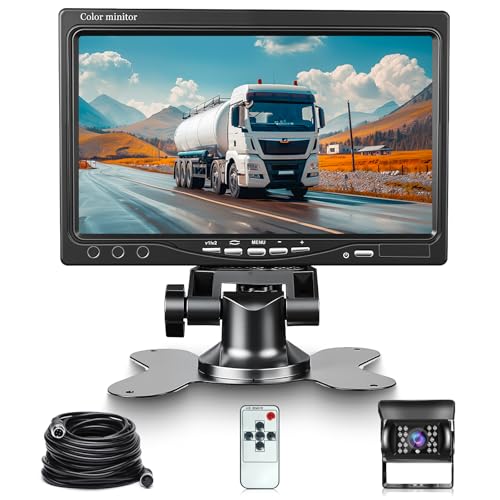 Caméra de recul kit bus fourgonnette avec moniteur LCD 7