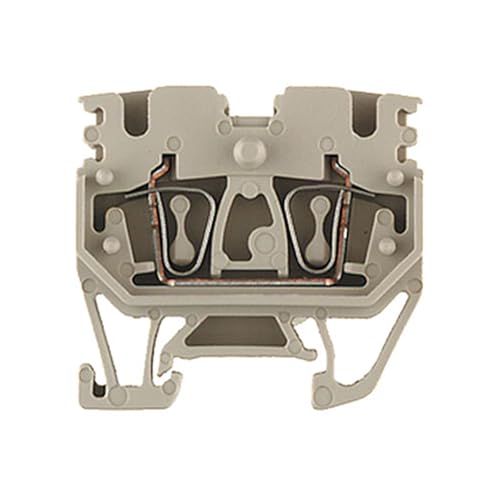 Bloques de terminales ZDUB 2.5-2/4AN/15 de 4 conexiones para carril DIN