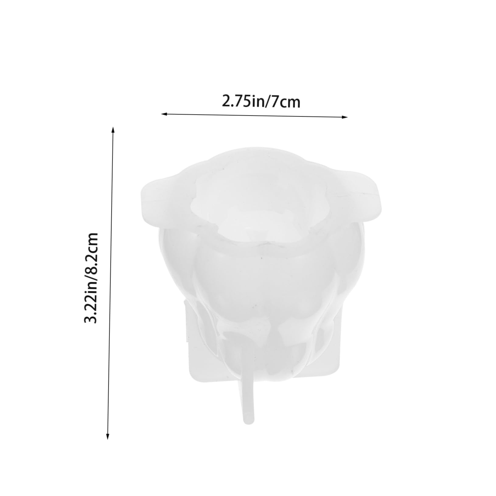 Angoily 4 Piezas Molde de Silicona para Velas con Forma de Calabaza Halloween Molde DIY para Velas Aromáticas y Duradero para Manualidades