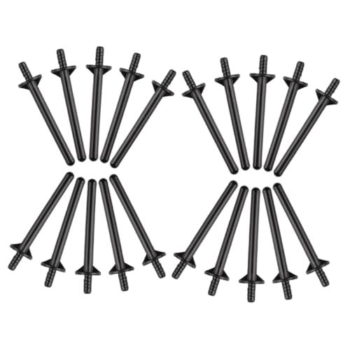 IWOWHERO 20 Pack Nose Hair Waxing Rods Hair Sticks Body Hair Removal Kit Smooth for Face Eyebrows Bikini Nose Cleaning