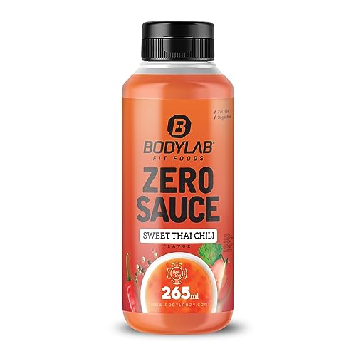 Bodylab24 Zero salgueiro doce tailandesa 265 ml, baixa em calorias, apenas 3-9 kcal por porção de 15 g, baixo teor de gordura e açúcar, perfeito para refinar pratos, ideal para qualquer dieta