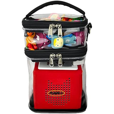 Punalu transparente Tasche für Toniebox, Tonies Hörfiguren - Toniebox Tasche durchsichtig ideal für Toniebox Starterset Cover
