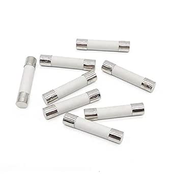 Amazon.co.jp: 10Pcs/lot 15A Fast Blow/Acting 15 Amp Ceramic Fuses ...