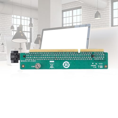 Tarjeta riser Zunate PCI E 16X, adaptador de red compatible con series Tiny6, compatible con M90Q P620 P1000, plug and play con placa trasera miniatura 2