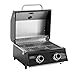 TAINO PLATINUM COMPACT DARK Tischgrill 2 Brenner Gasgrill Kompakt Camping Mini Grill Tragbar BBQ