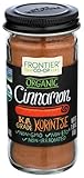 Frontier Co-op Organic Ground Cinnamon, 1.9 Ounce Bottle, Gourmet Quality Cinnamon, Full Balanced Spicy Flavor, Kosher